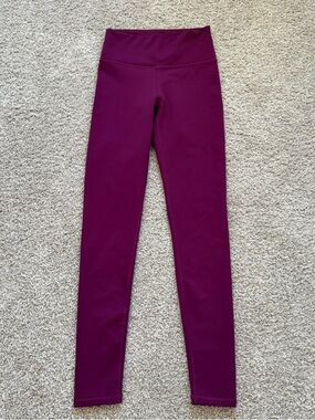 Fabletics High-Waist Active Leggings - Deep Plum